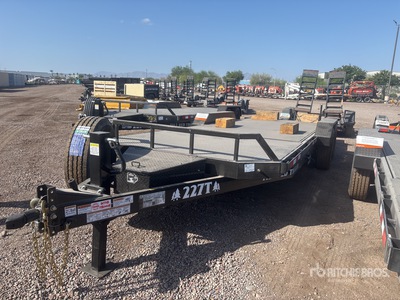 2026 Industrias America 227T 22 ft T/A Tilt Deck Trailer