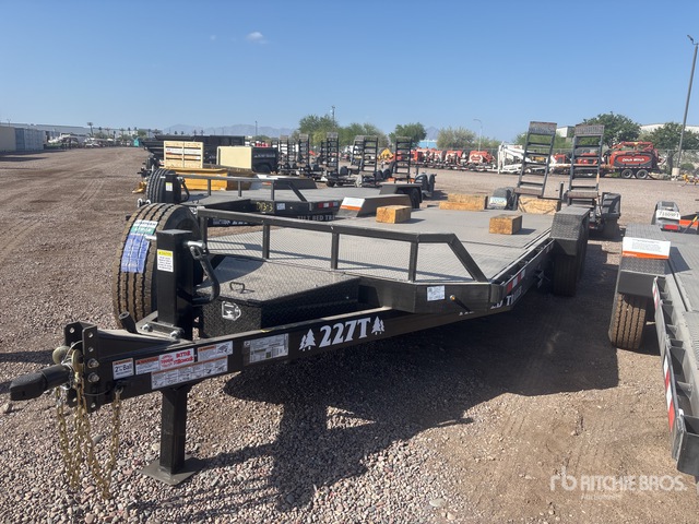 2026 Industrias America 227T 22 ft T/A Tilt Deck Trailer