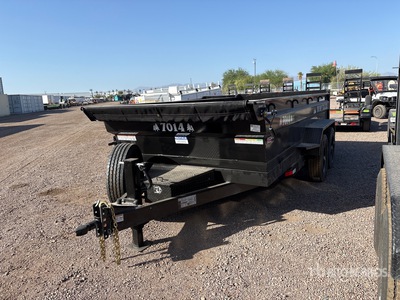 2026 Industrias America 7014 14 ft T/A Dump Utility Trailer