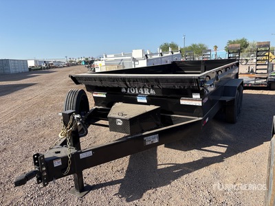 2026 Industrias America 7014 14 ft T/A Dump Utility Trailer