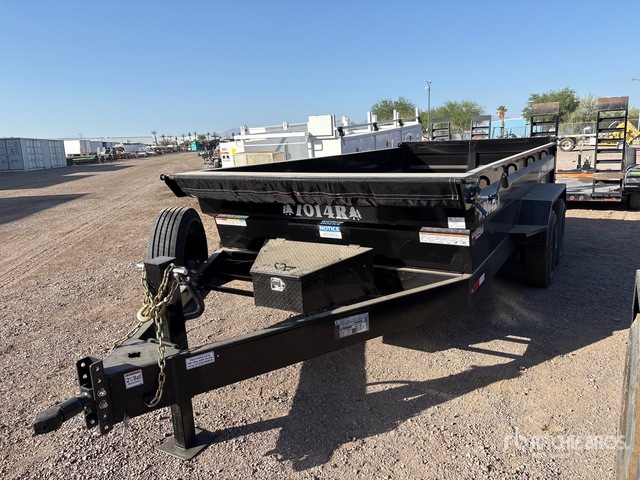 2026 Industrias America 7014 14 ft T/A Dump Utility Trailer