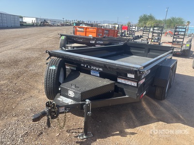 2026 Industrias America FT510 0 ft T/A Dump Utility Trailer