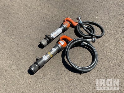 Quantity of 2 2021 APT 654 Pneumatic Demolition Breakers