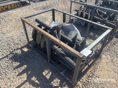 2026 Mower King SSECAG-Y Skid Steer Auger (Unused)