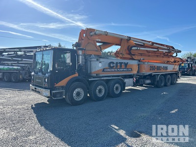 Concord CCP-55S7-225 55 m on 2003 Mack 12x6 شاحنة مضخة الخرسانة