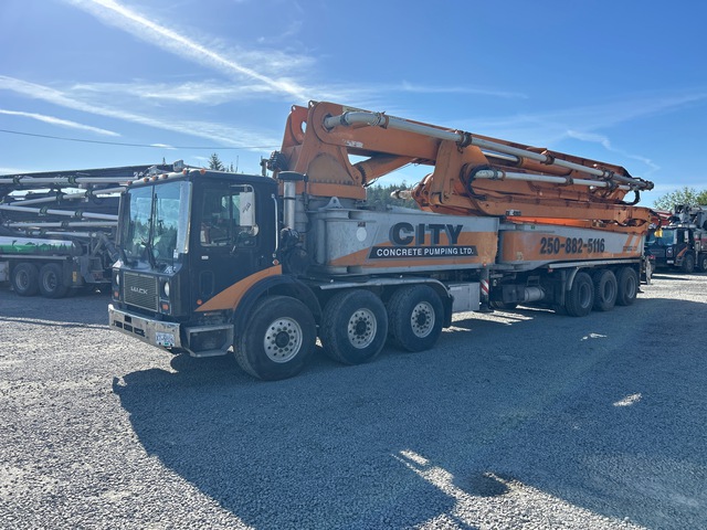 Concord CCP-55S7-225 55 m on 2003 Mack 12x6 Concrete Pump Truck Concord CCP-55S7-225 55 m on 2003 Mack 12x6 Concrete Pump Truck