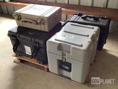 (4) Assorted Storage Cases