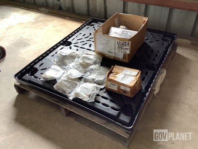 (93) Hook Bolts, (5) Plain Studs, (20) Threaded Tapered Pins & Assorted Items