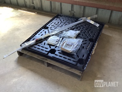 (2) Lock Bars, (18') of Metallic Tubes & Assorted Items