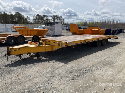 1998 J C Trailers DOW 30 ft T/A Tilt Deck Trailer