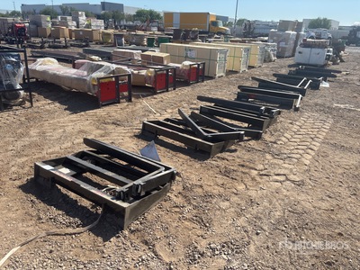 Quantity of Mower King SA 48 in Skid Steer Forks (Unused)