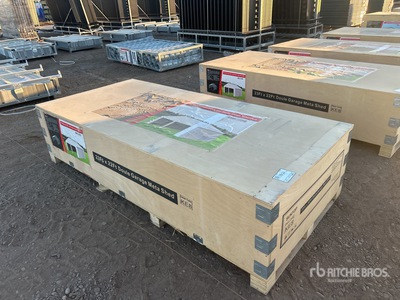 2026 SUNTOP S2322 23 ft x 22 ft Double Garage Metal Cobertizo (Unused)