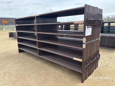 Quantity of (21) 2025 BYT HDALYPNL16 12 ft Alley Livestock Panel (Unused)