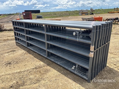 Quantity of (16) 2026 BYT RG1016 16 ft HD Ranch Portail pour bétail (Unused)