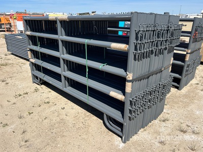 Quantity of (18) 2025 BYT MSP96 9 ft 6 in Magnum Ranch Panneau pour bétail (Unused)