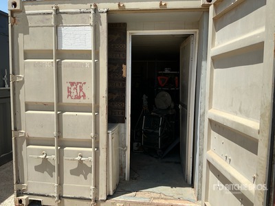 Quantity of Workshop Tools w/ 20 ft Container