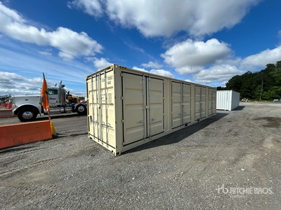 2026 40 ft High Cube Multi-Door Storage Container
