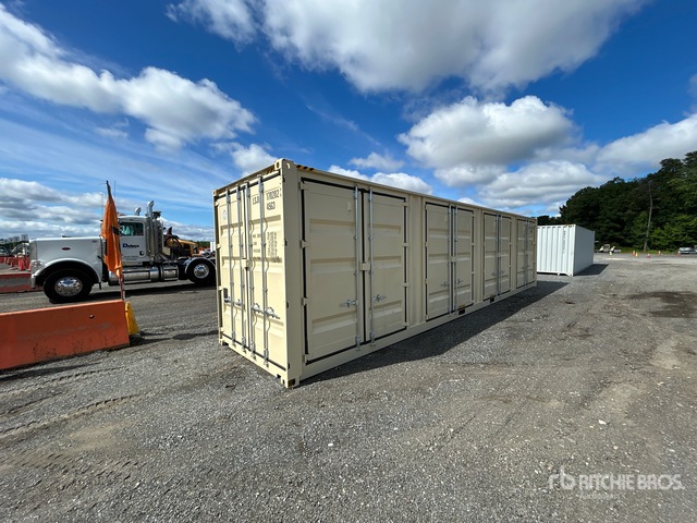 2026 40 ft High Cube Multi-Door Storage Container