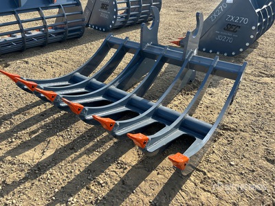 2026 SEC 72 in Q/C Excavator Rake