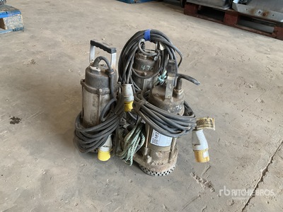 Quantity of (3) Submersible Water Pump