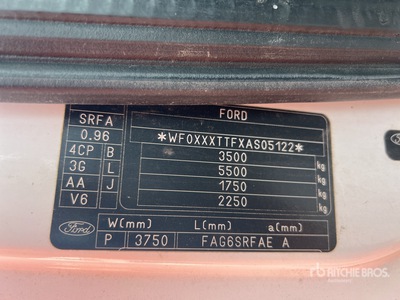 2010 Ford Transit T350 Camion Fourgon شاحنة فان