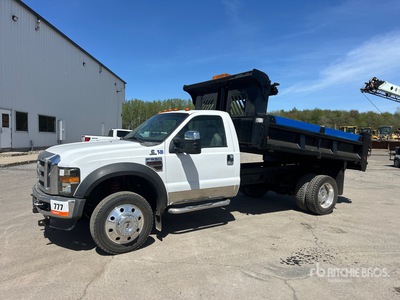 2008 Ford F-550 4x4 Plow Autocarro ribaltabile