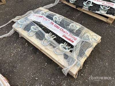 Quantity of (8) 2026 Suihe DLS G80 Double Leg Chain Zawiesie (Unused)