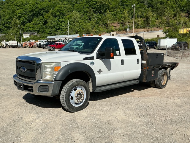 2015 Ford F-550 XL 4x4 Crew Cab Flatbed Truck 2015 Ford F-550 XL 4x4 Crew Cab Flatbed Truck