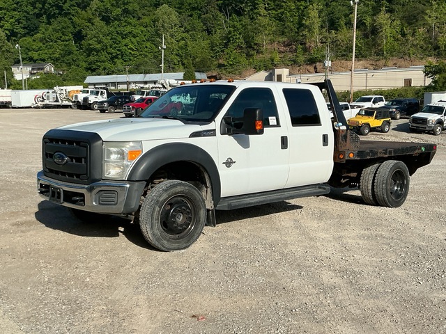 2015 Ford F-550 XL 4x4 Crew Cab Flatbed Truck 2015 Ford F-550 XL 4x4 Crew Cab Flatbed Truck