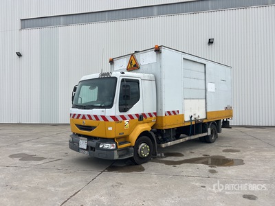 2003 Renault Midlum 220 dCi Camion Fourgon Van Truck