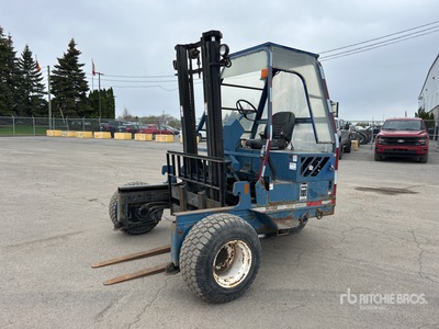 2000 Teledyne Princeton D50 5000 lb 3x3 Truck Mounted Forklift
