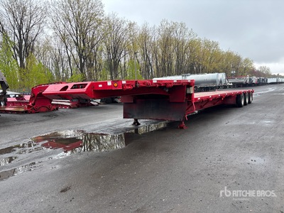 2015 Manac 53 ft Tri/A Single Drop Step Deck Trailer