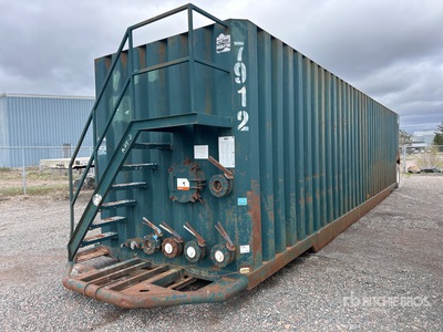 Flat Top S/A 8x8x40 Frac Tank