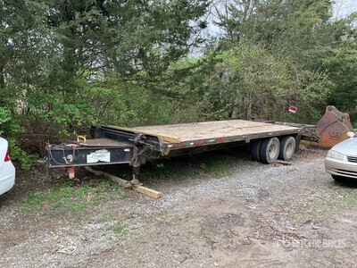 2001 JJN Enterprises 20000 lb 18 ft T/A Equipment Trailer