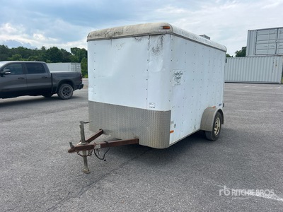 2007 Pace American JT610SA 10 ft S/A Enclosed Trailer
