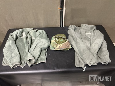 (50) Cold Weather Jackets, (2) Cold Weather Caps & (4) ECW Parka Liners