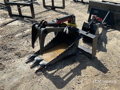 All-Star 34 in Grapple Skid Steer Stump Bucket