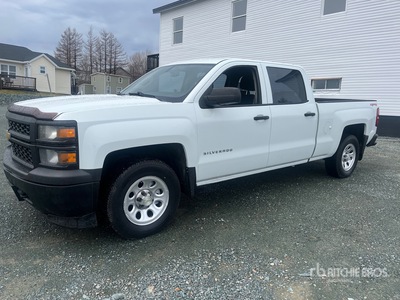 2015 Chevrolet Silverado 1500 4x4 Crew Cab Pickup