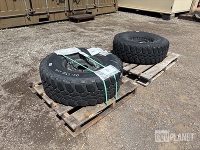 (2) BFGoodrich 37X12.50R16.5LT Tires w/Wheels