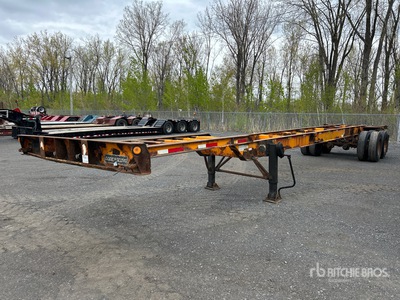 2000 Lode King 40 ft T/A Container Trailer