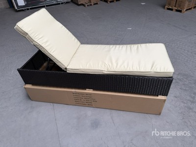 2026 Rattan Sun Lounger S61701