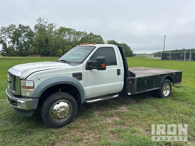2009 Ford F-450 XLT 4x4 Camion à Plateau