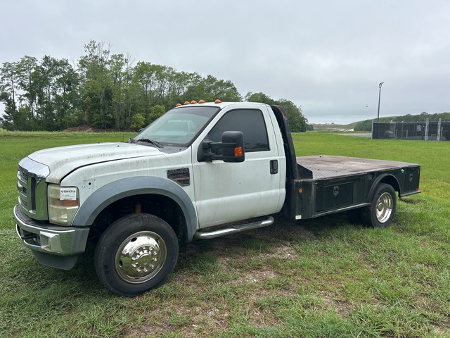 2009 Ford F-450 XLT 4x4 Flatbed Truck 2009 Ford F-450 XLT 4x4 Flatbed Truck