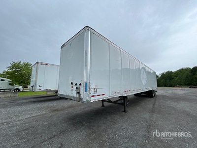 2013 Vanguard VXP 53 ft x 102 in T/A Van Trailer