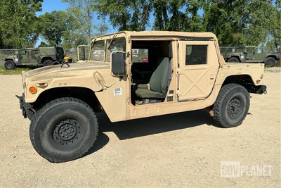 2014 AM General M1097A2 HMMWV 4 Door Soft Top w/Truck Body