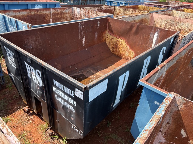 12 ft 6 in 15 cyd Roll-Off Container 12 ft 6 in 15 cyd Roll-Off Container