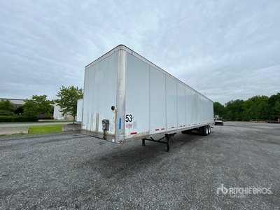 2014 Wabash DVCVHPC 53 ft x 102 in T/A Van Trailer