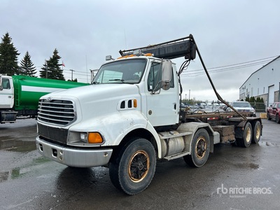 2001 Sterling LT9500 8x4 Twin-Steer Roll-Off Truck