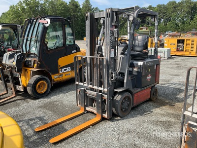 2014 Toyota 8FBCU25 4400 lb Electric Forklift