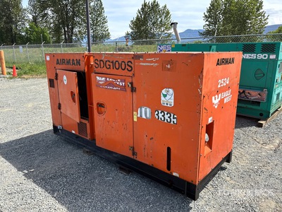 Airman SDG100S Skid-Mounted Generator Set
